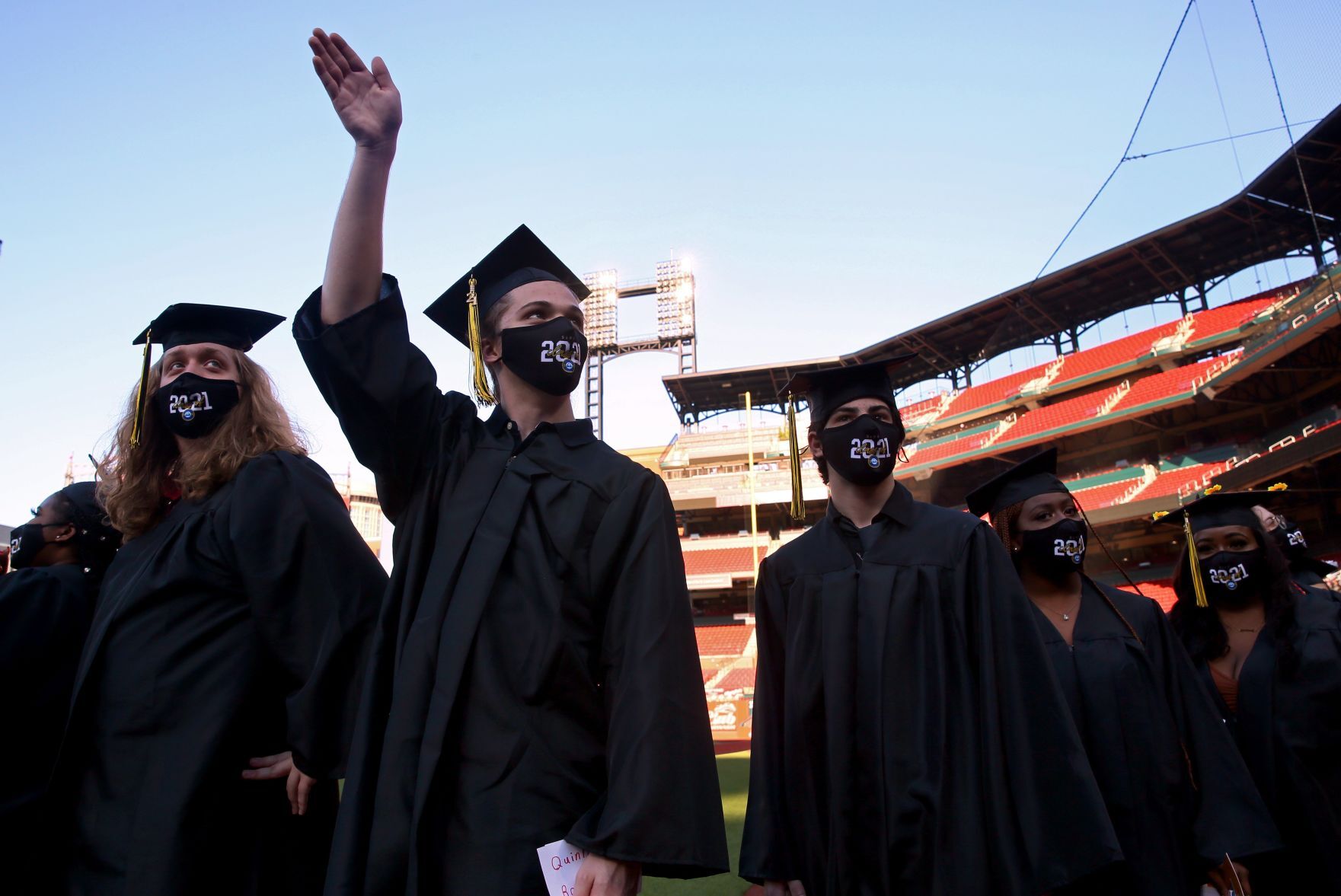 SLPS hold graduation ceremonies at Busch Stadium